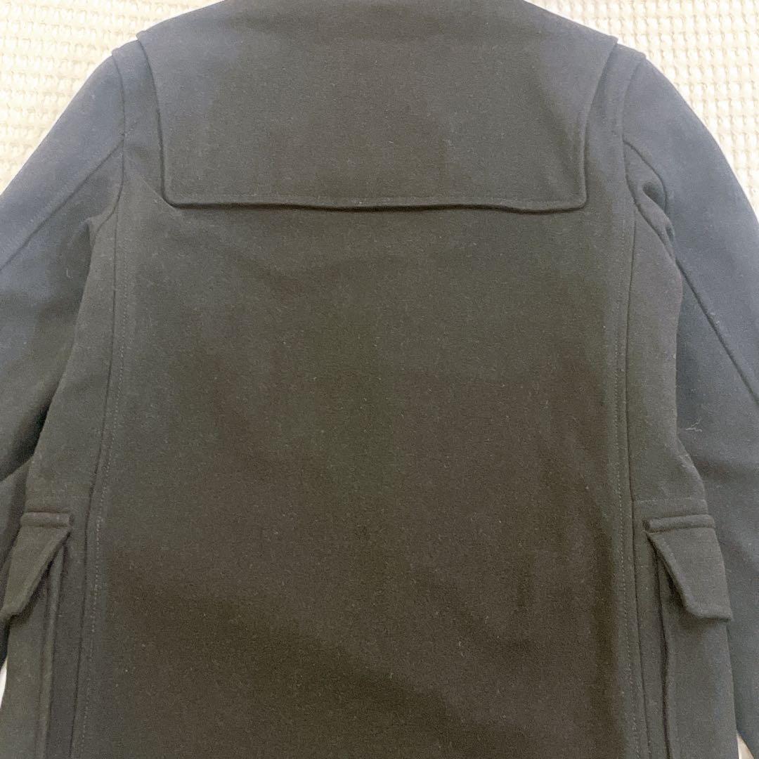 MHL. エムエイチエル ダッフルコート ロング丈 トグル ブラック M〜L相当