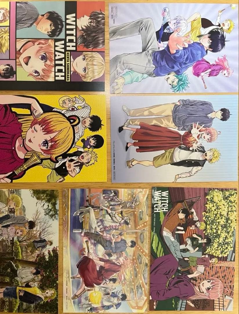 【特典12枚】ウィッチウォッチ1-24巻　帯、初版有り