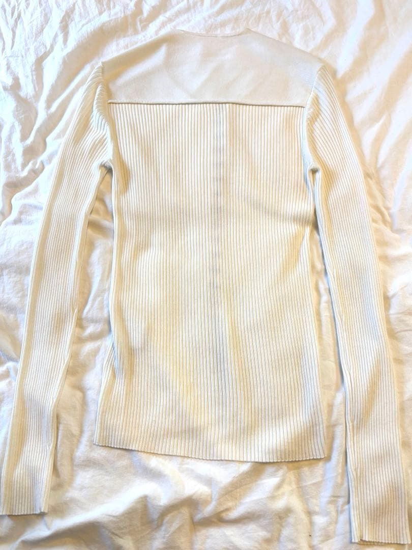 最終値下げ✨新品【RIM.ARK】 Neckdesign slim knitCD