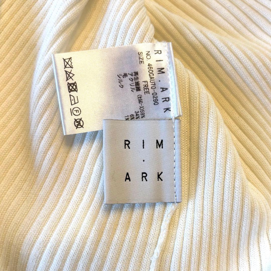 最終値下げ✨新品【RIM.ARK】 Neckdesign slim knitCD