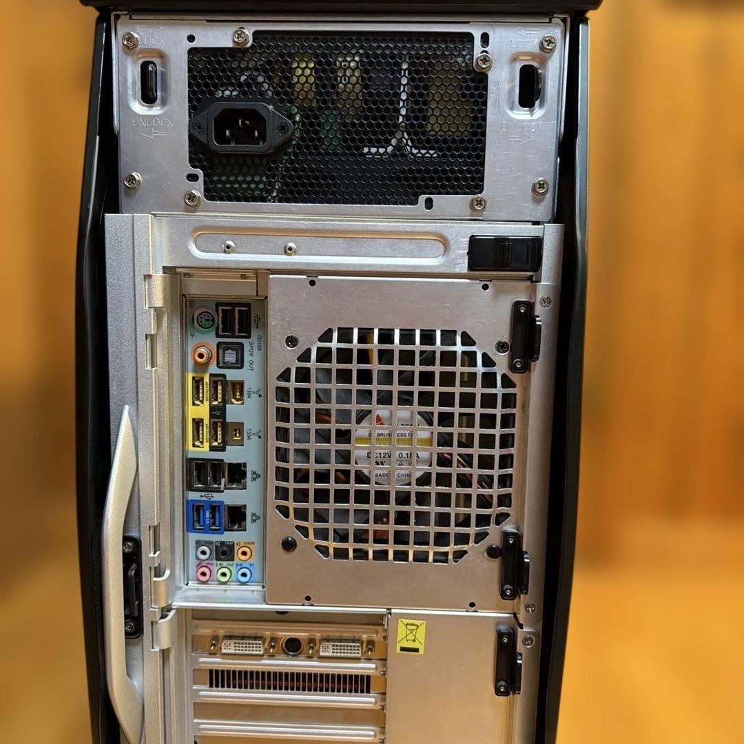 ジャンク 自作PC Win10h Core i7 16MB DVDRW HDD2