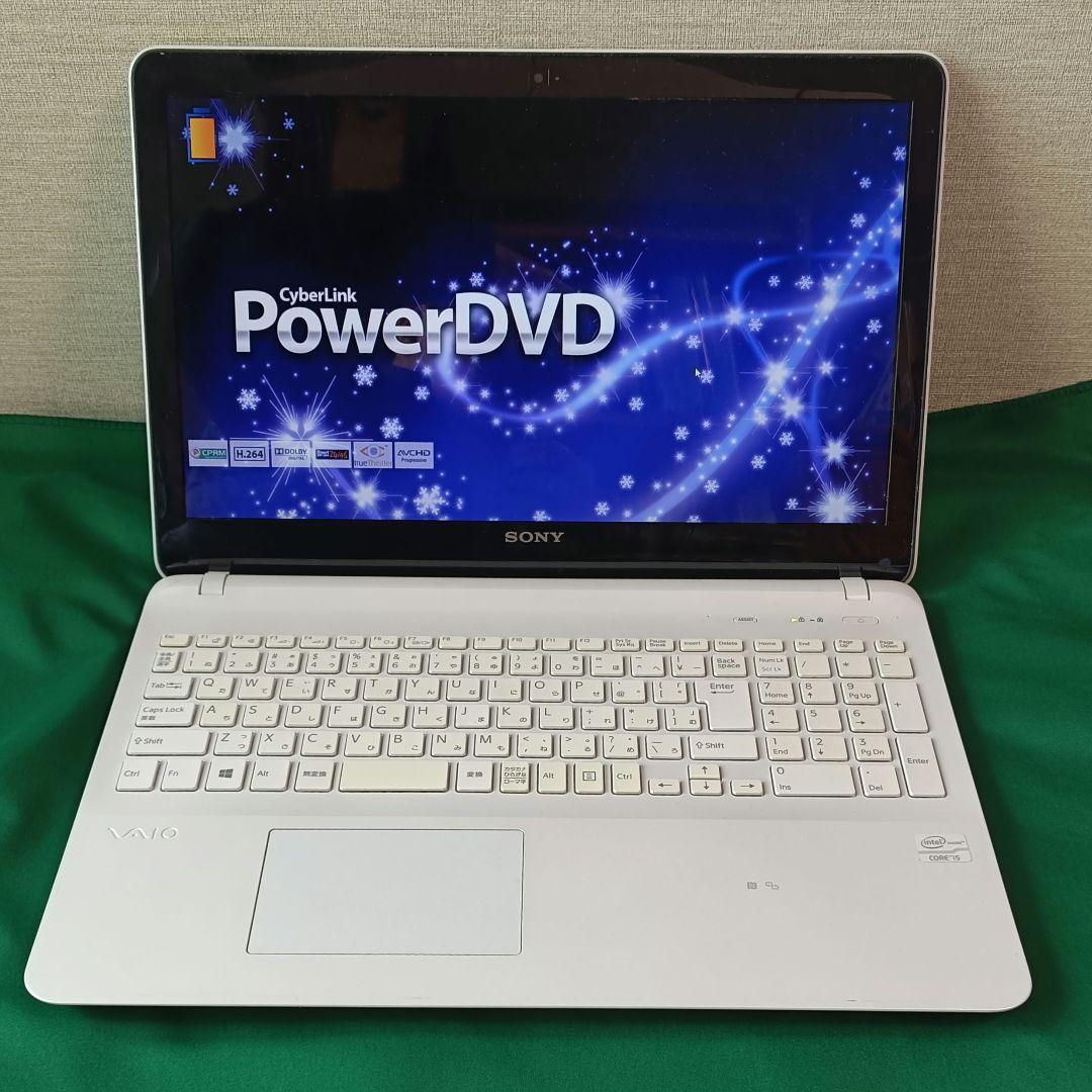 SONY VAIO Windows 8 SVF152C1JN 　DVD動作確認済