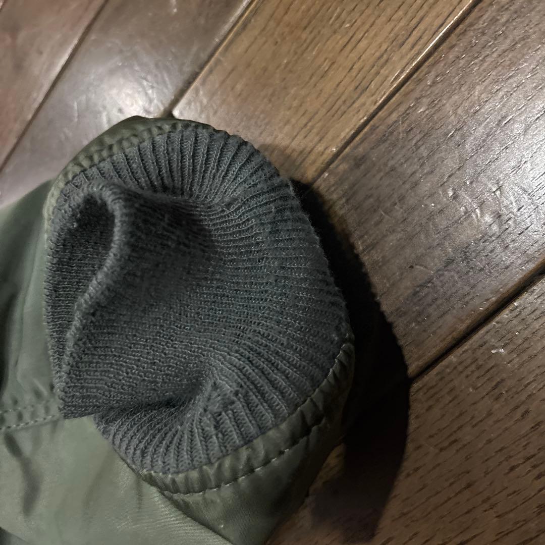 【希少】90s ALPHA MA-1 MADE IN USA（米軍仕様レプリカ）