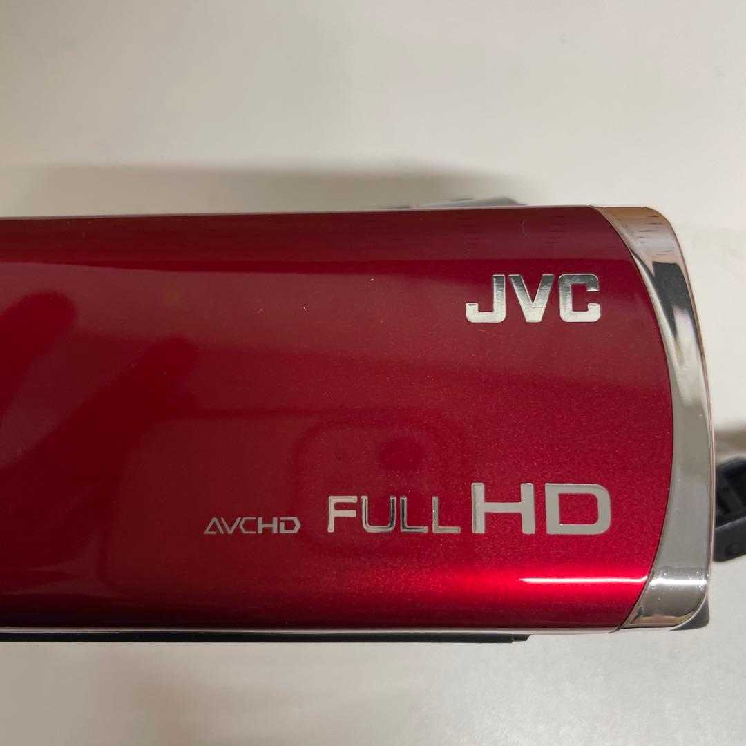 JVlC GZ-HM33-R レッド 充電コード付　動作確認済み　8＊82
