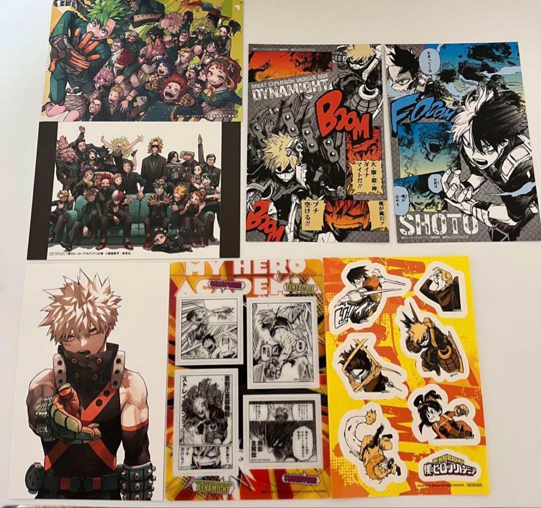 僕のヒーローアカデミア ヒロアカ 漫画 全巻セット 1～42巻 特典付き