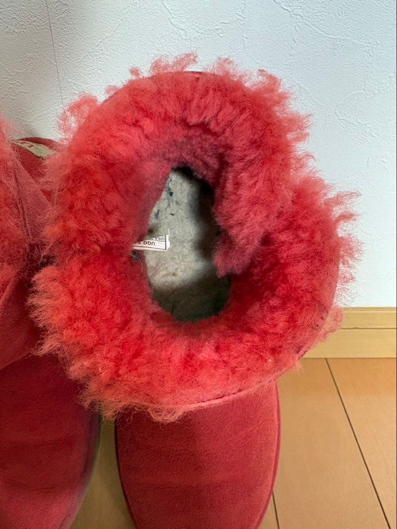 UGG レディース ムートンブーツ ピンク 25cm