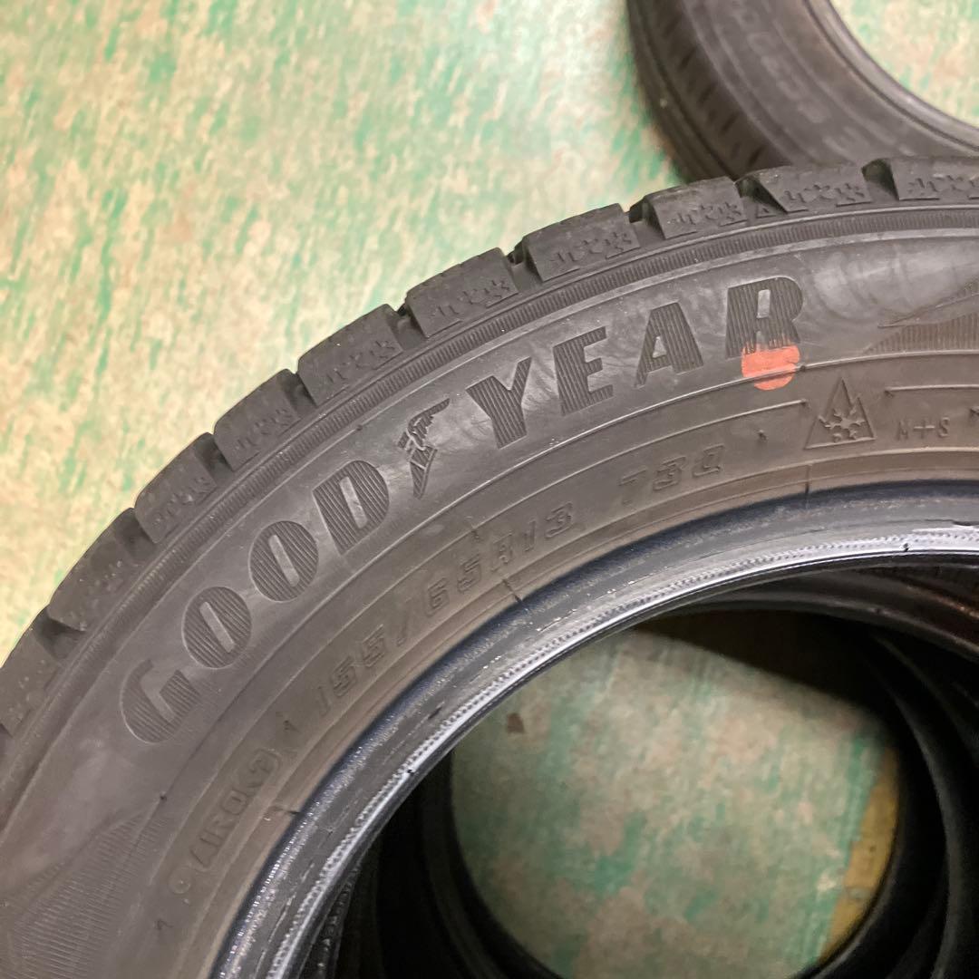 155/65R13 4本セット ICENAVI8 GOODYEAR