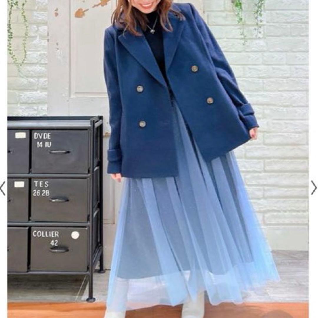 美品★定価¥15400★現行品★ノエラ グラデーションスタッズスカート ロング丈