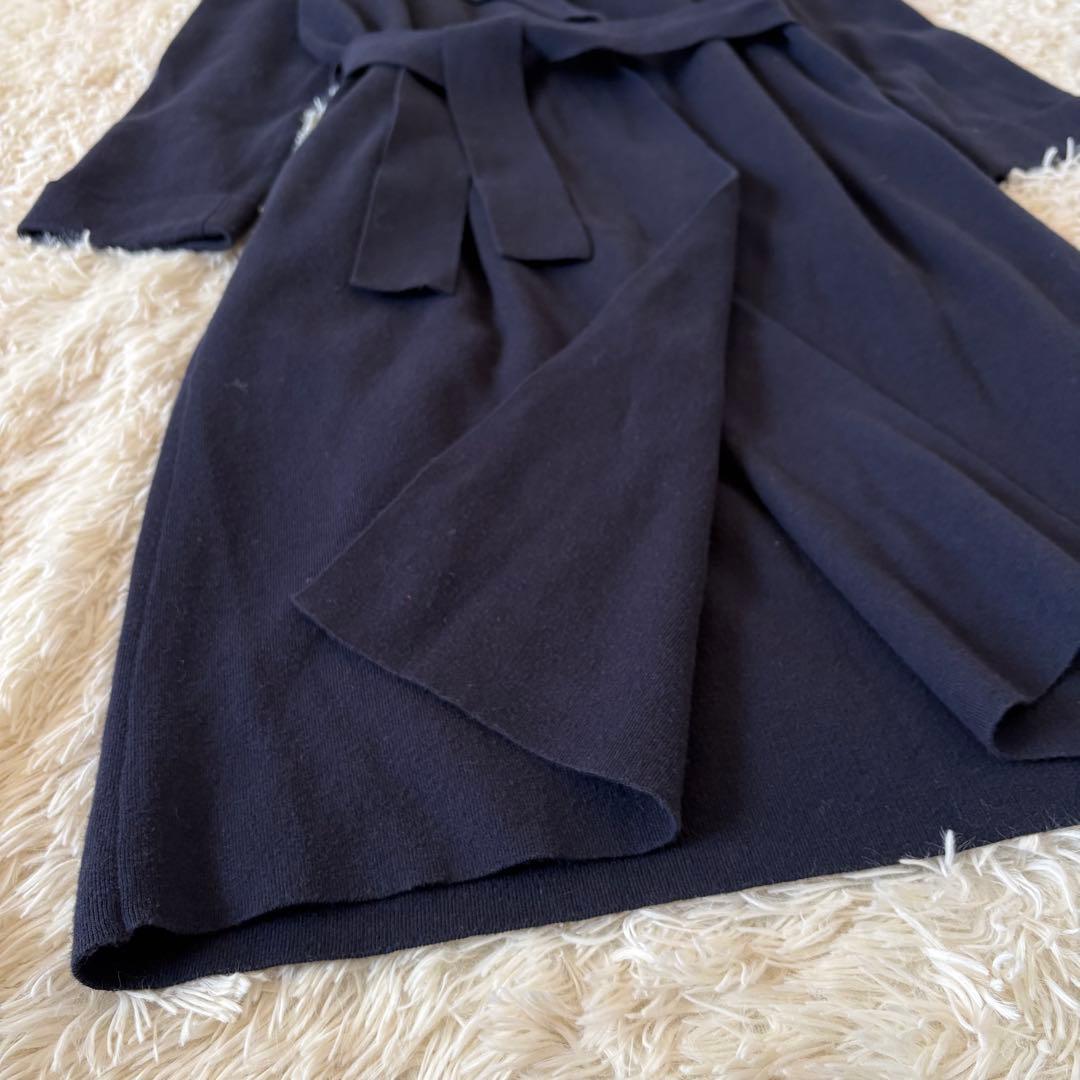 セオリー　ベルテッドガウンコート　チェスター　ダブルフェイス　カシコットン　S