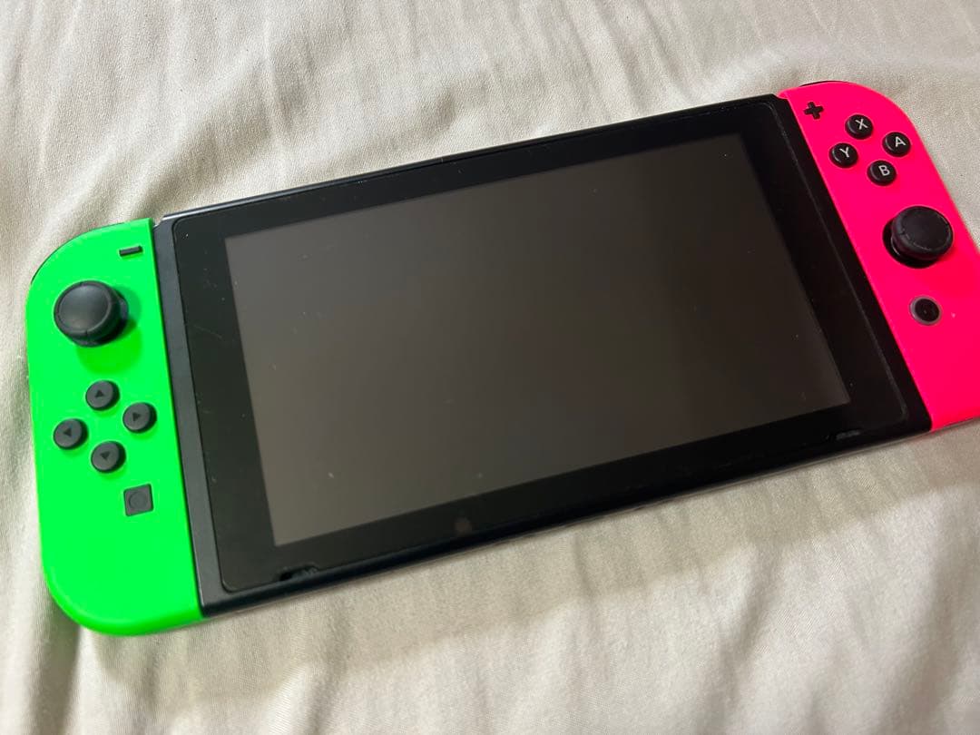 Nintendo Switch 本体 ネオンピンク/ネオングリーン ジャンク品