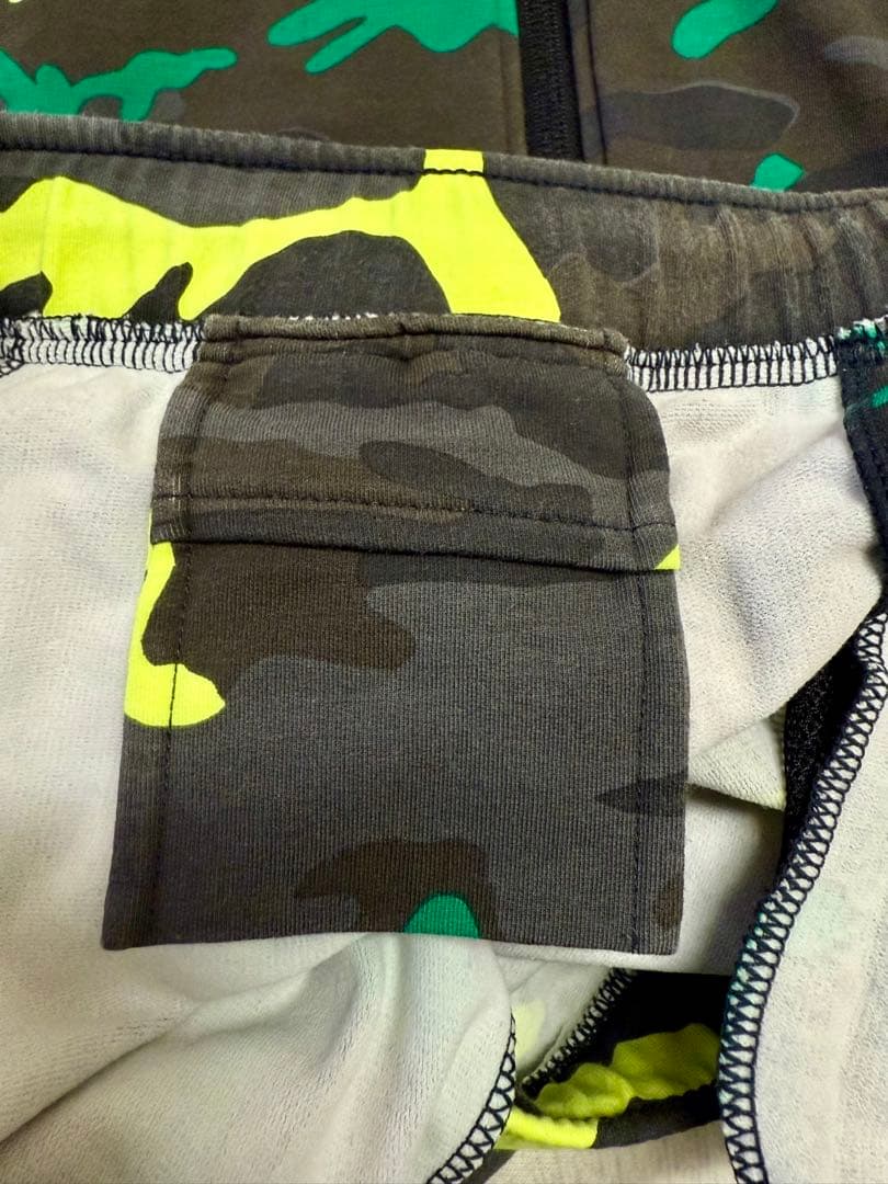【3点SET】FCRBxNIKEコラボ カモフラージュセットアップS