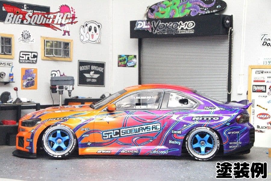 新品 無塗装  M2 G87 APLASTICS ラジドリ ボディ
