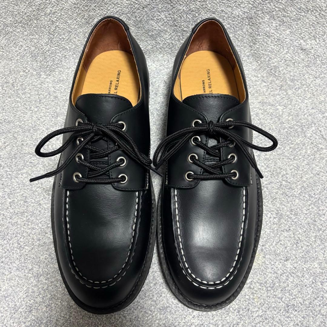 【新品】green label relaxingモックトゥ レザー シューズ