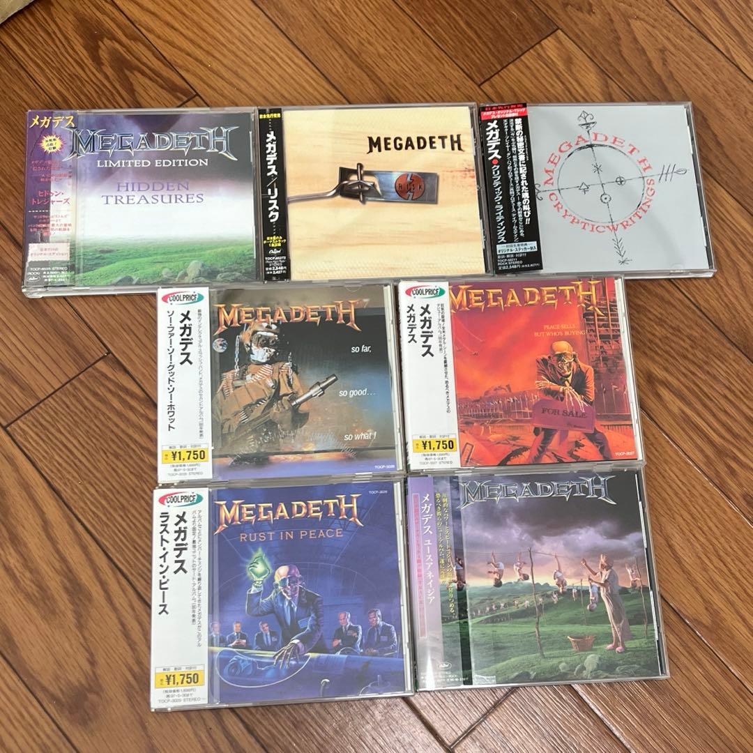 メガデス　ヒドゥントレジャーズソーファーソーグッドリスクユースアネイジアラスト
