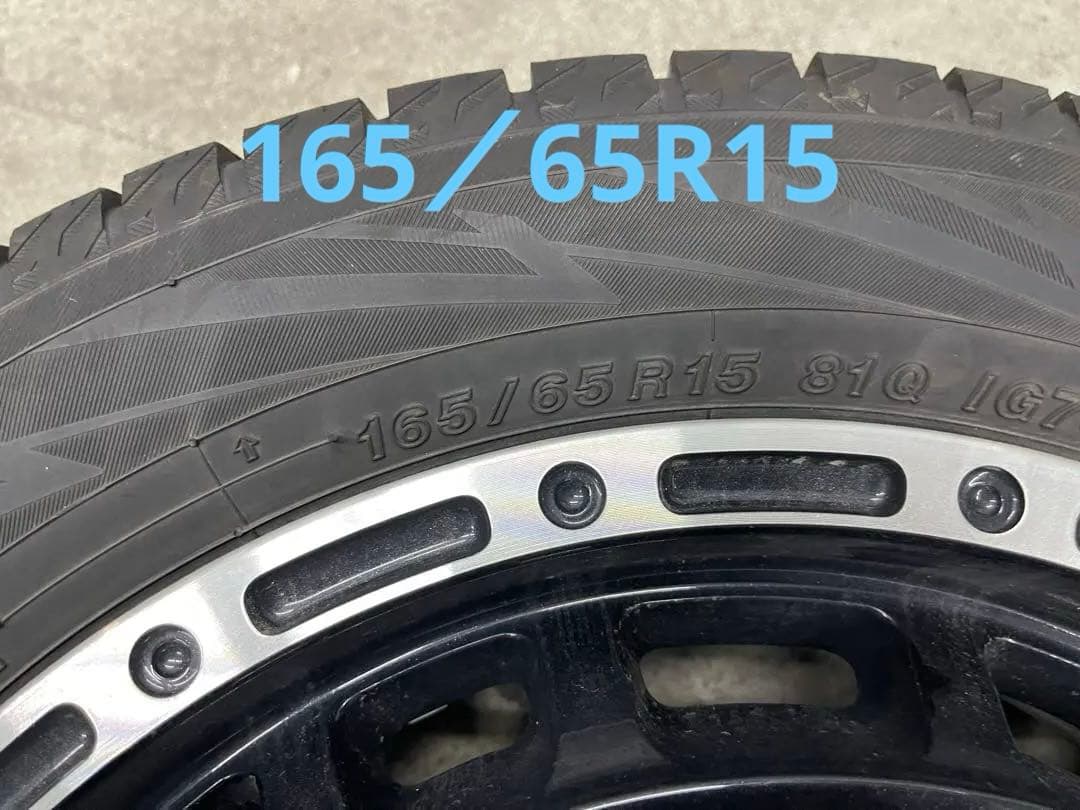 専用　　165/65R15 タフト　スタッドレス　純正ホイールセット　ガリ傷なし
