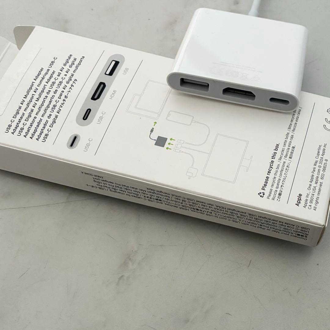 純正アップル USB-C Digital AV Multiportアダプタ