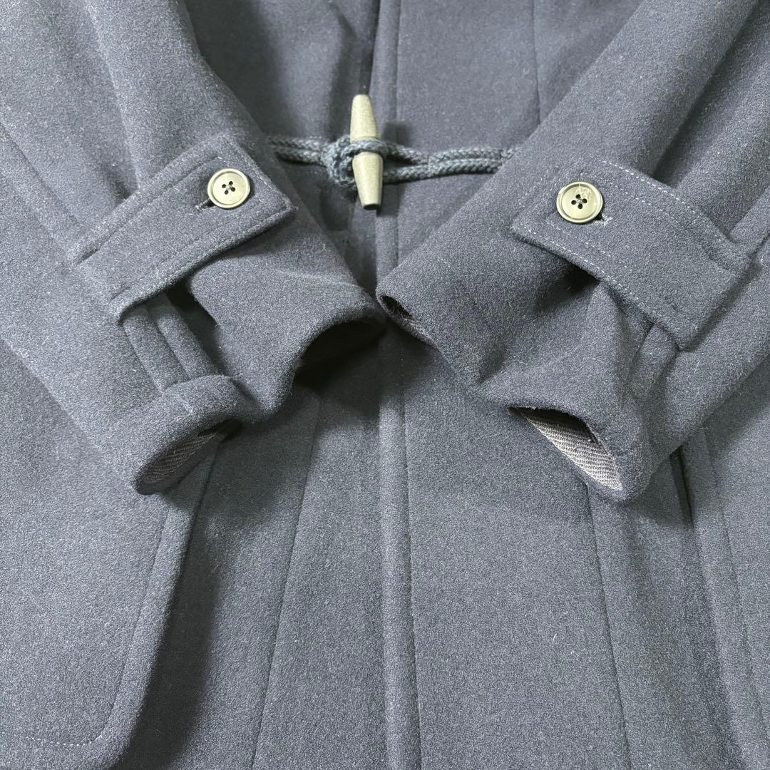 ユニクロ +J ウール オーバーサイズ ダッフルコート ネイビー UNIQLO