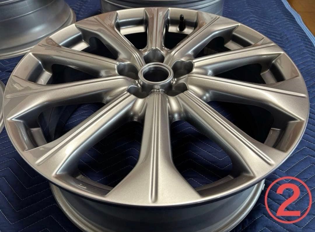 CX-60 純正20インチ アルミホイール(純正ホイールナット付) ②本目