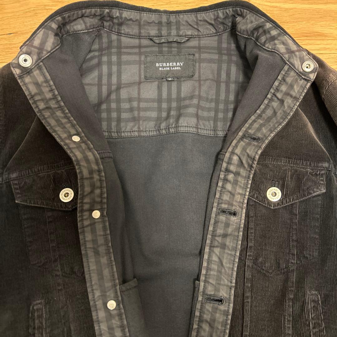 BURBERRY BLACK LABEL コーデュロイジャケット
