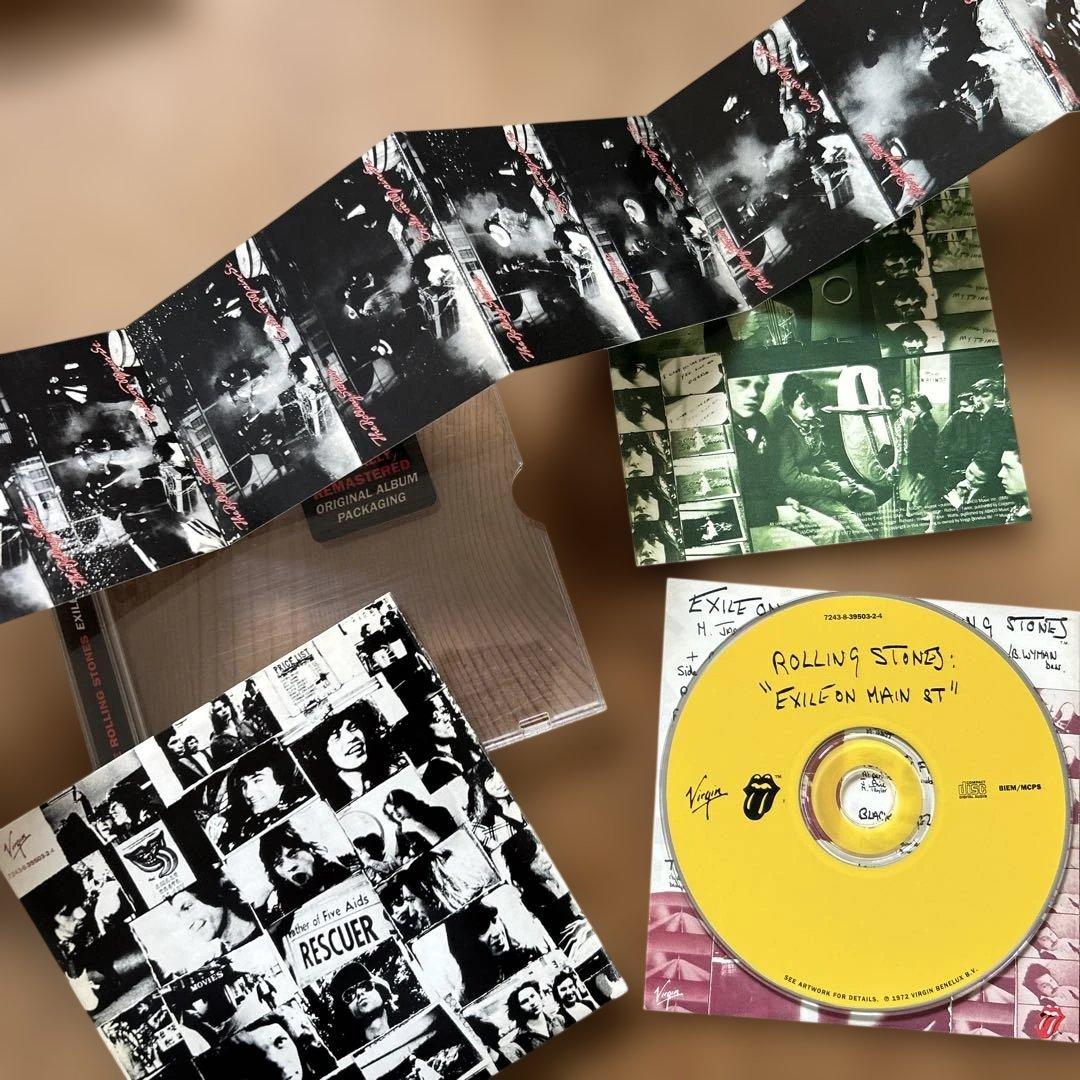 ローリング・ストーンズCD7枚セット（クリアケース付き紙ジャケ仕様）