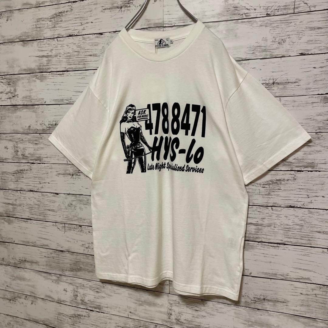 764【タグ付き新品】ヒステリックグラマー♤ビッグロゴ　半袖Tシャツ　即完売品