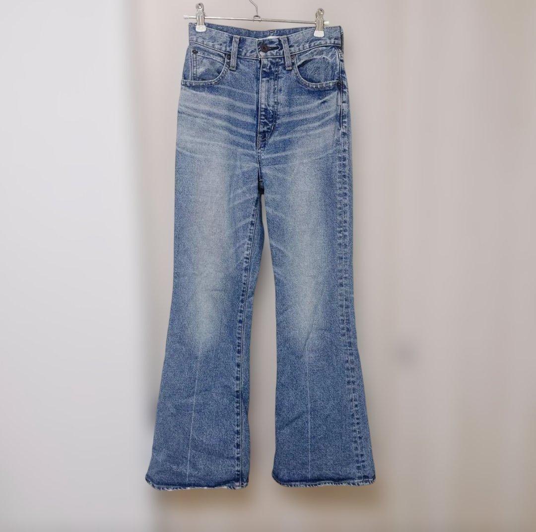 moussy MVS FLARE 24インチ フレアデニム