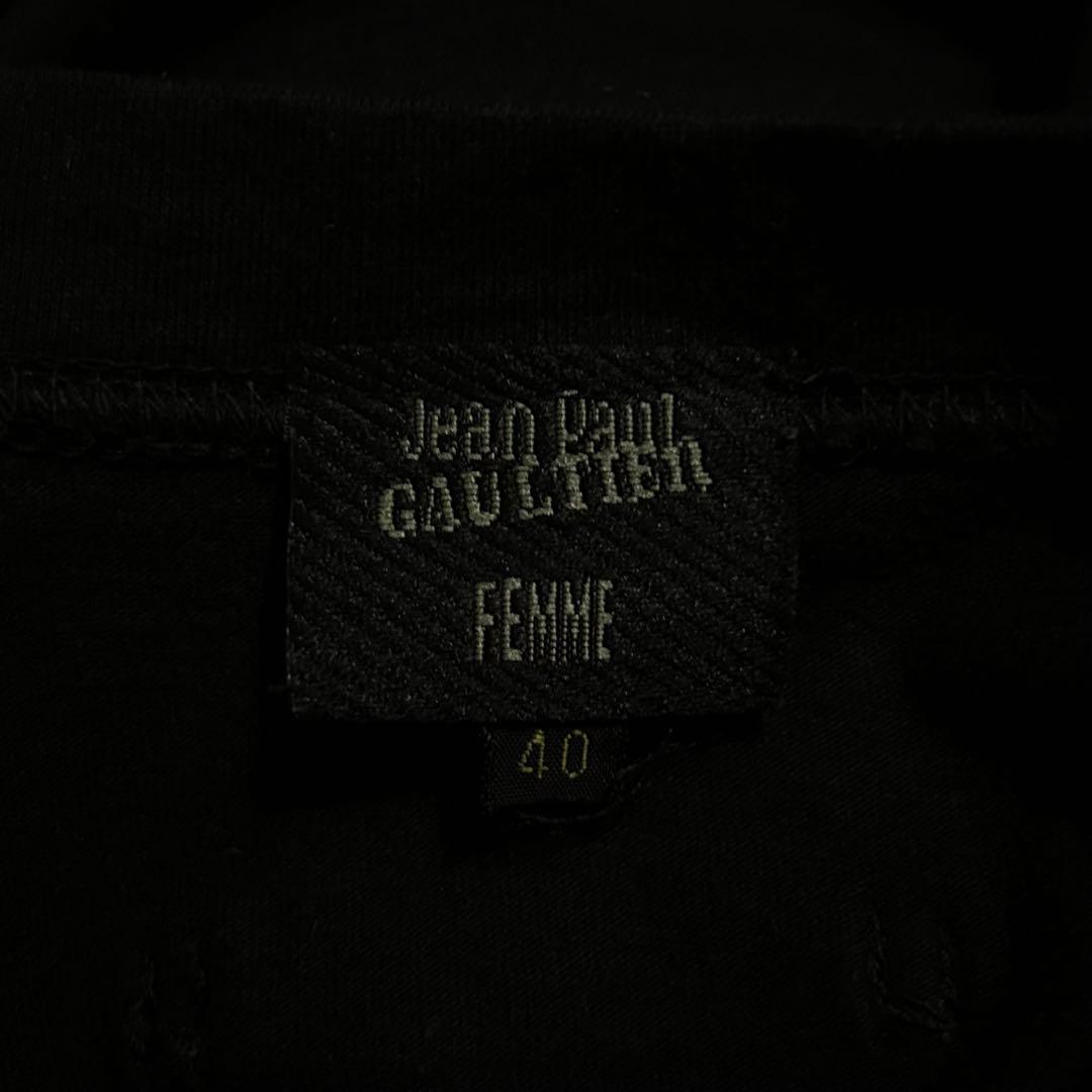 90s Jean Paul Gaultier インサイドアウトロゴTシャツ