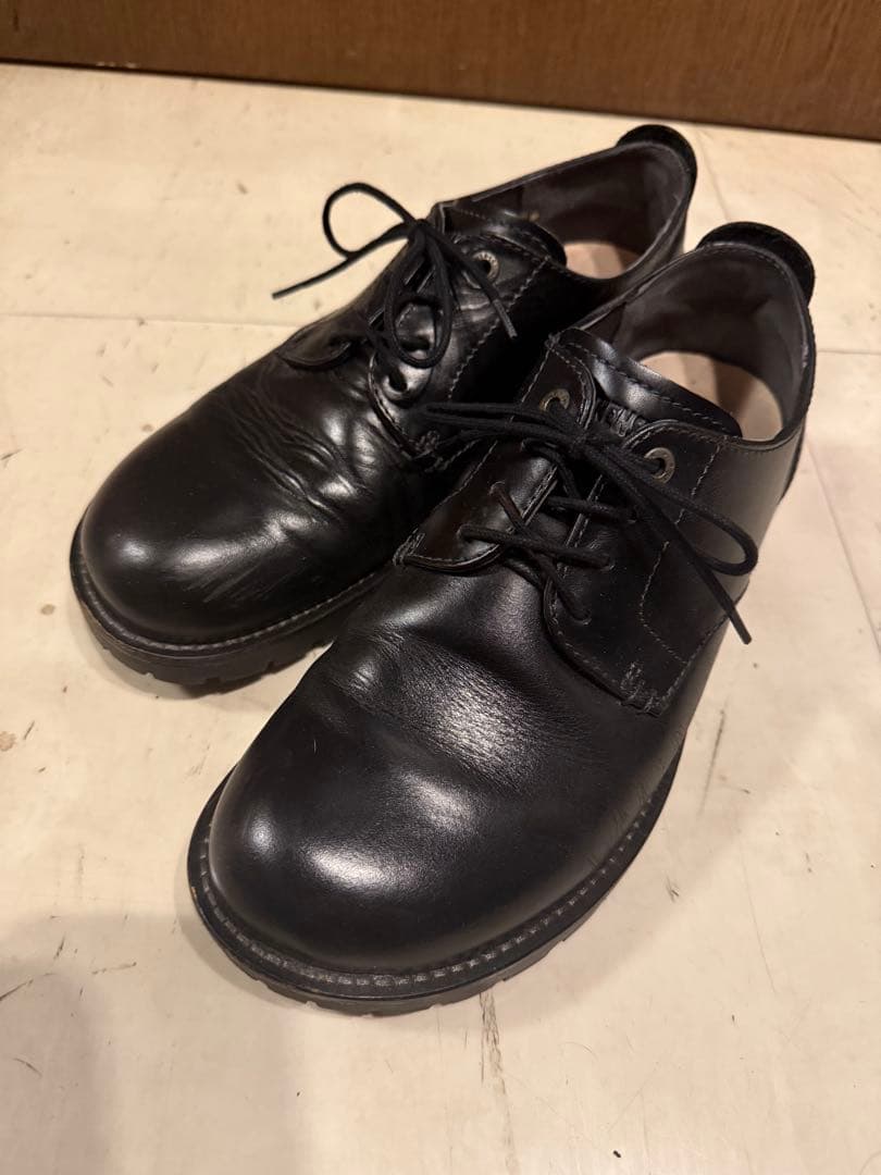 BIRKENSTOCK ギルフォード 26.5 ポストマン 黒 レザー 41