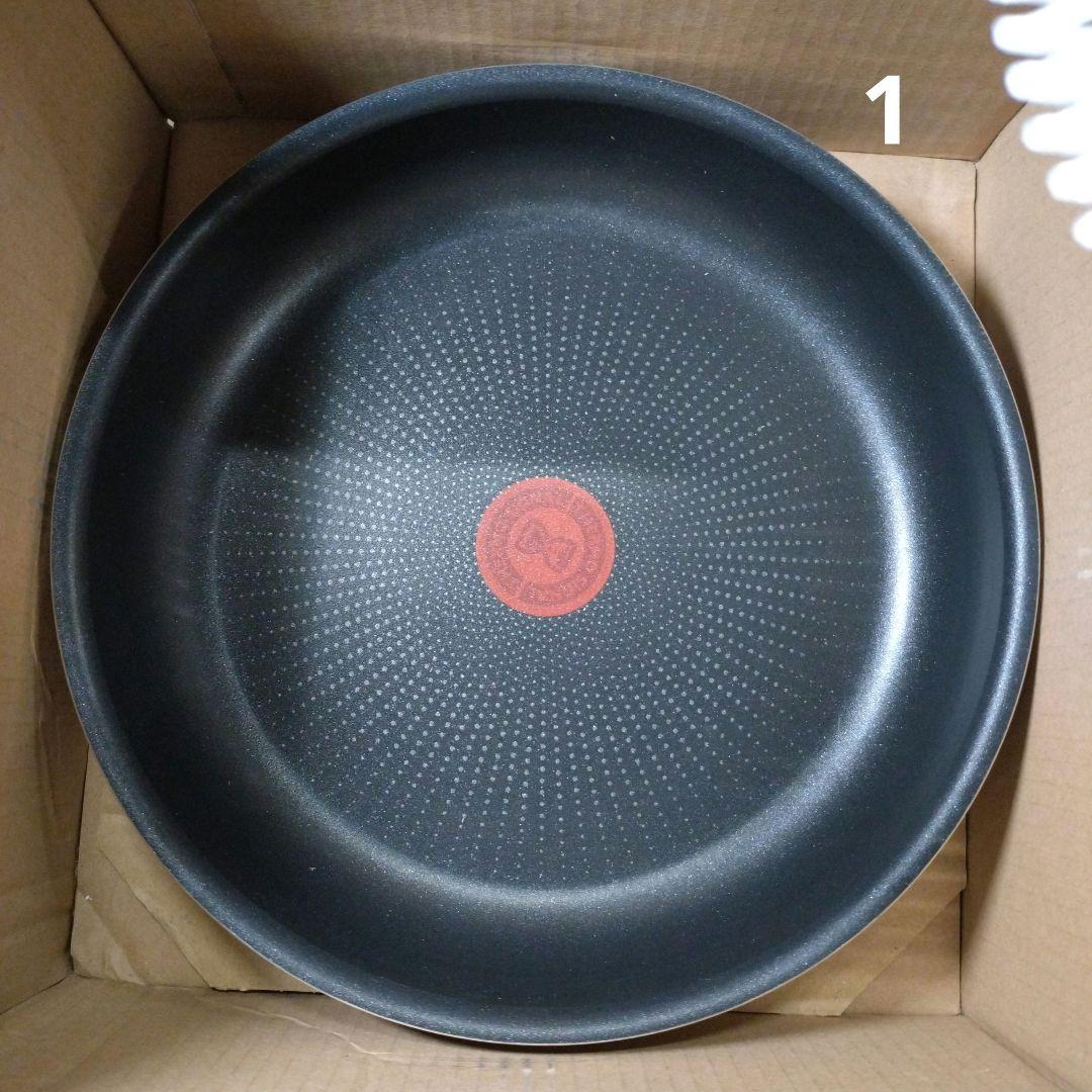 T-fal 取っ手のとれる 鍋 フライパンセット 9点セット ガス火専用