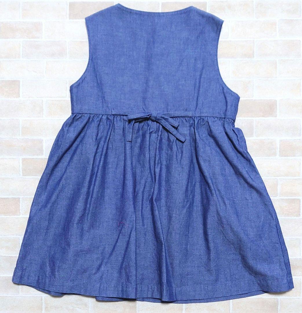 美品　ファミリア　familiar　ジャンパースカート　ブラウス　セット　90