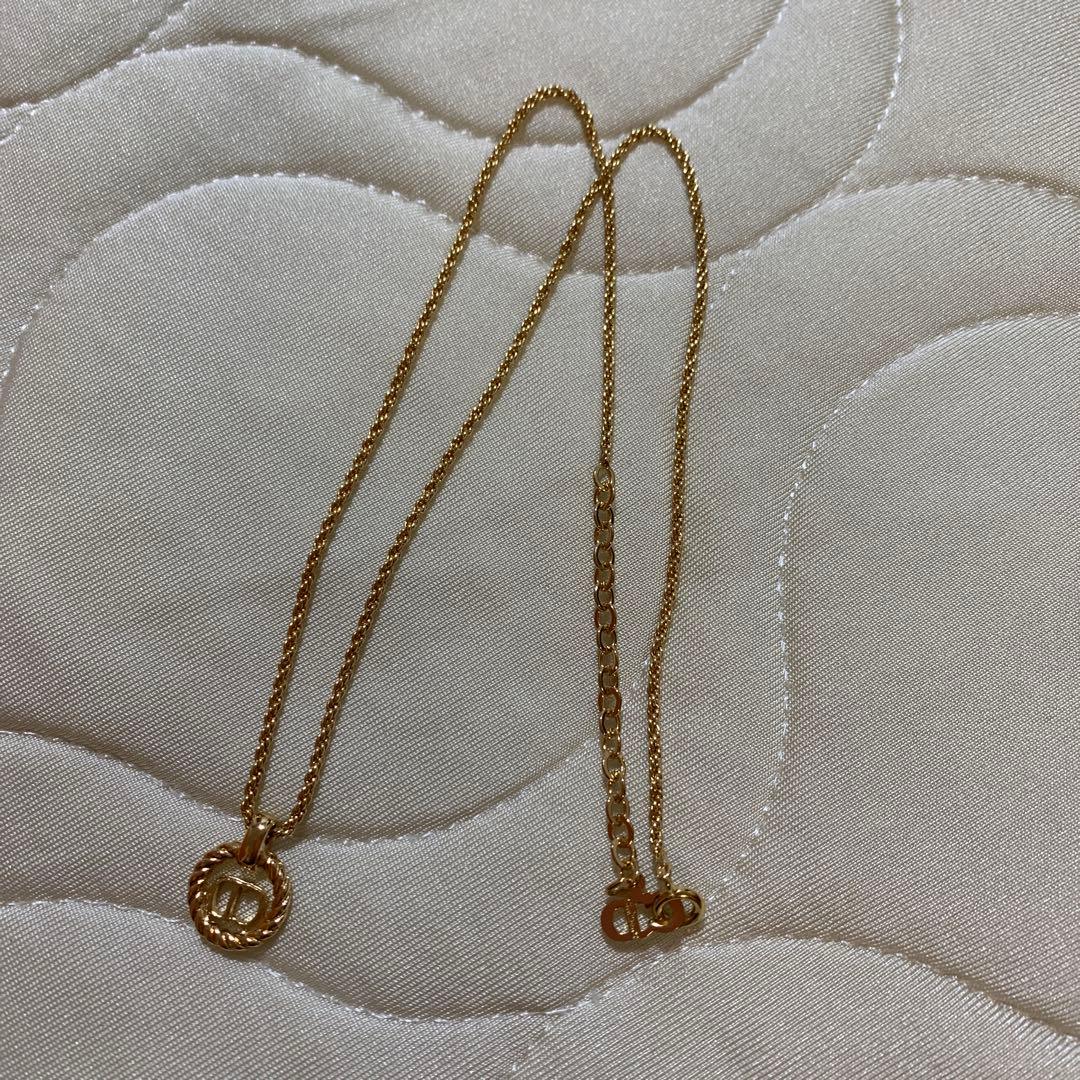 極美品 Christian Dior ディオール ロープデザイン ネックレス