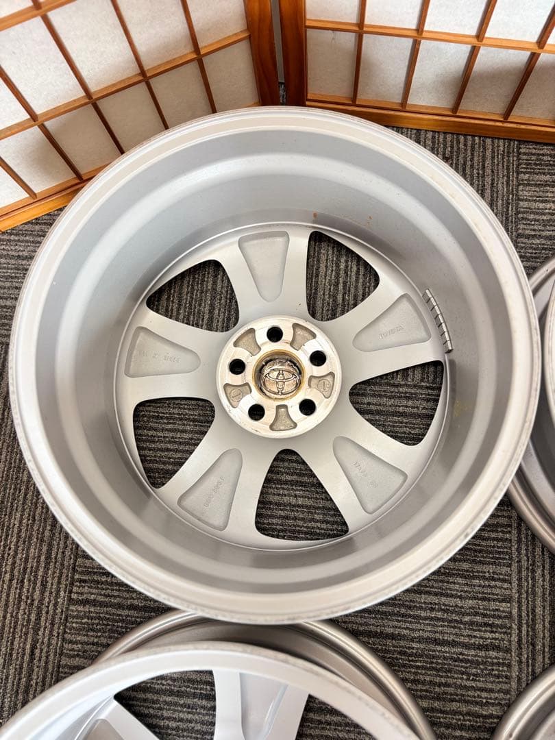【美品】トヨタ プリウス 30系 純正 アルミホイール 17インチ 7J +50