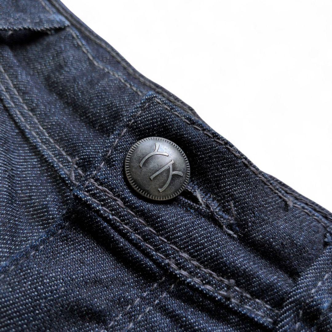 ✨️美品 濃紺 近年モデル YANUK Lilith ワイドストレート 24