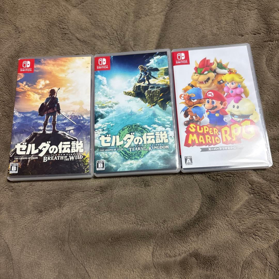ゼルダの伝説 ブレス オブ ザ ワイルド 他 3本セット