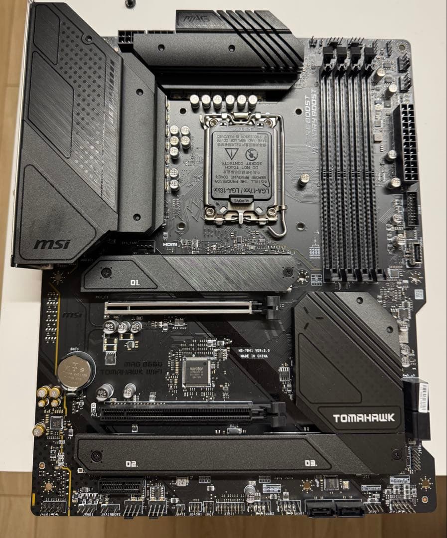 マザーボード MSI MAG B660 TOMAHAWK WiFi MB5697