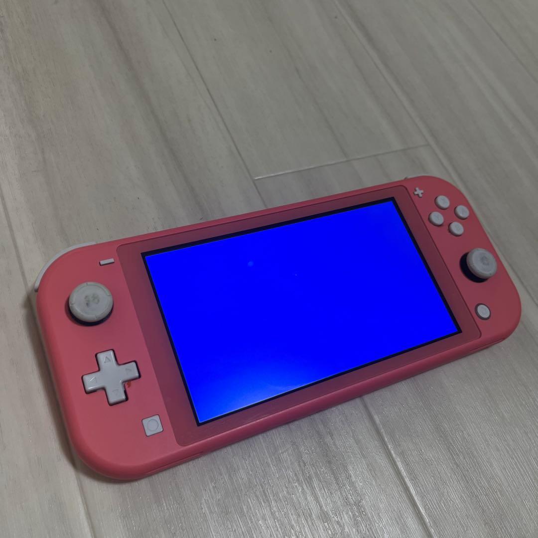 【ジャンク品】Nintendo Switch Lite 本体 箱あり ケース付き