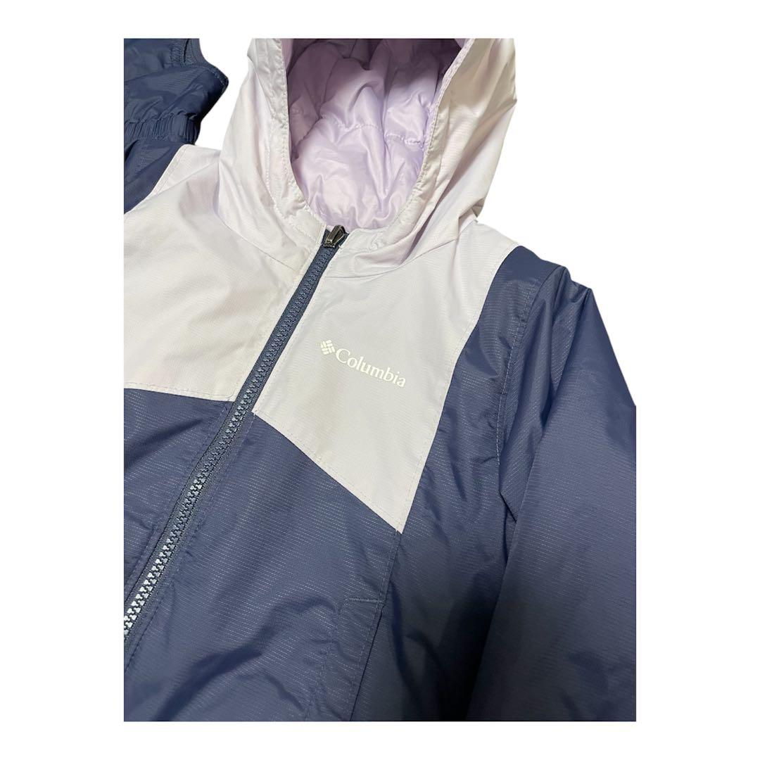 100㎝コロンビアColumbia リバーシブル　スキー　スノボウェア上下セット