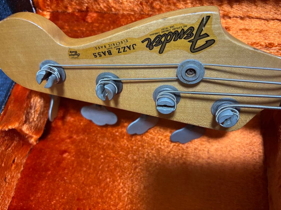 ベース Fender Custom Shop 1964 Jazz Bass Relic