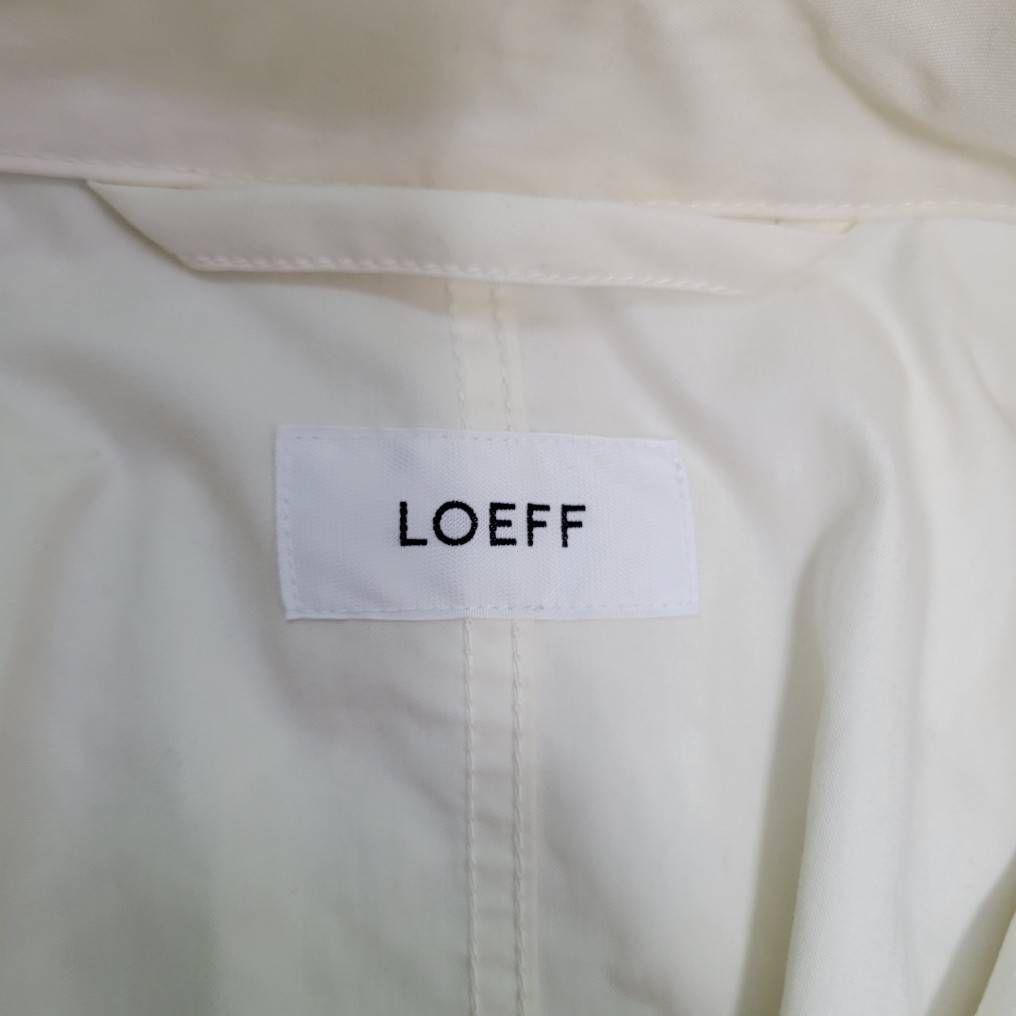 LOEFF ロエフ　スタンドカラー　ミリタリーコート　ロングコート　ユニセックス