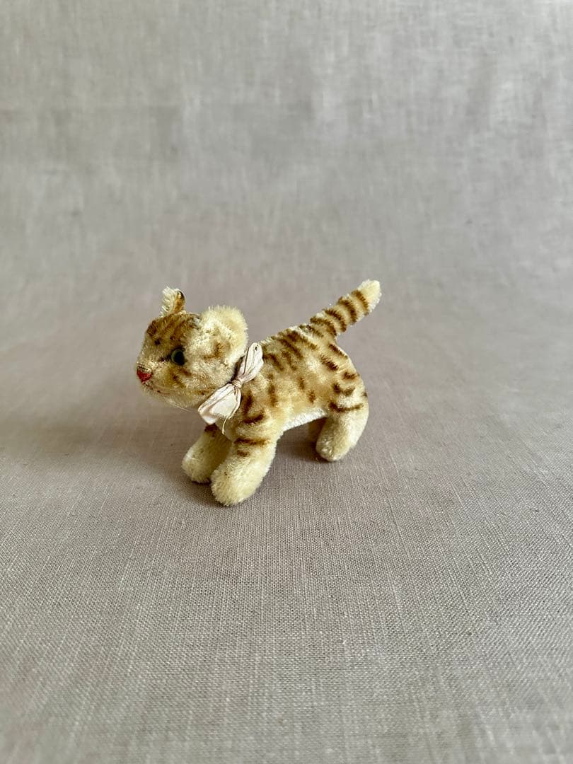 子猫　ドイツ　ヴィンテージ　アンティーク　ぬいぐるみ　テディ