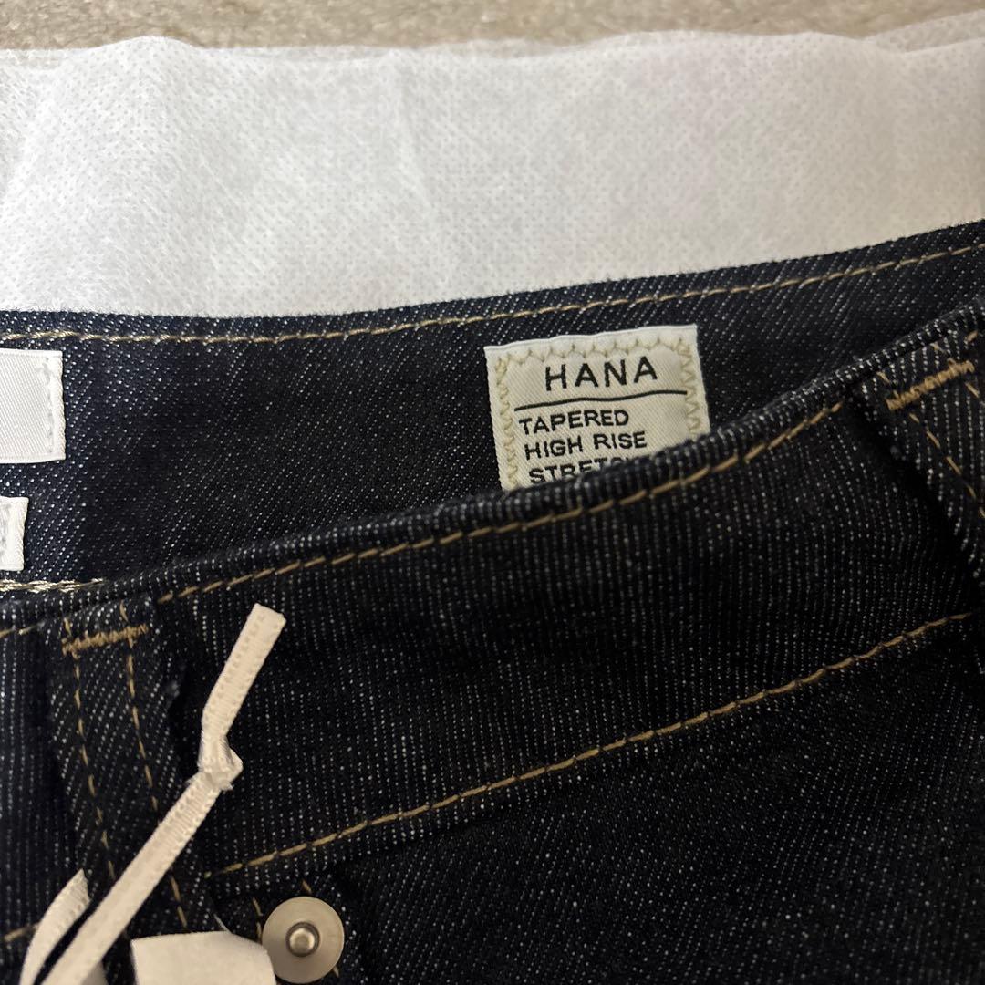 新品未使用SOMETHING HANA カーブデニムネイビーL Spick 別注