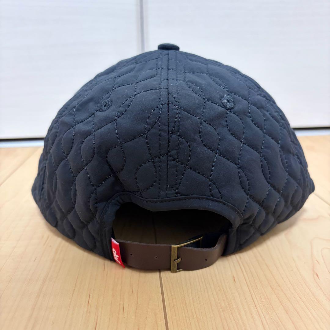 NANGA ブラック キャップ キルティング