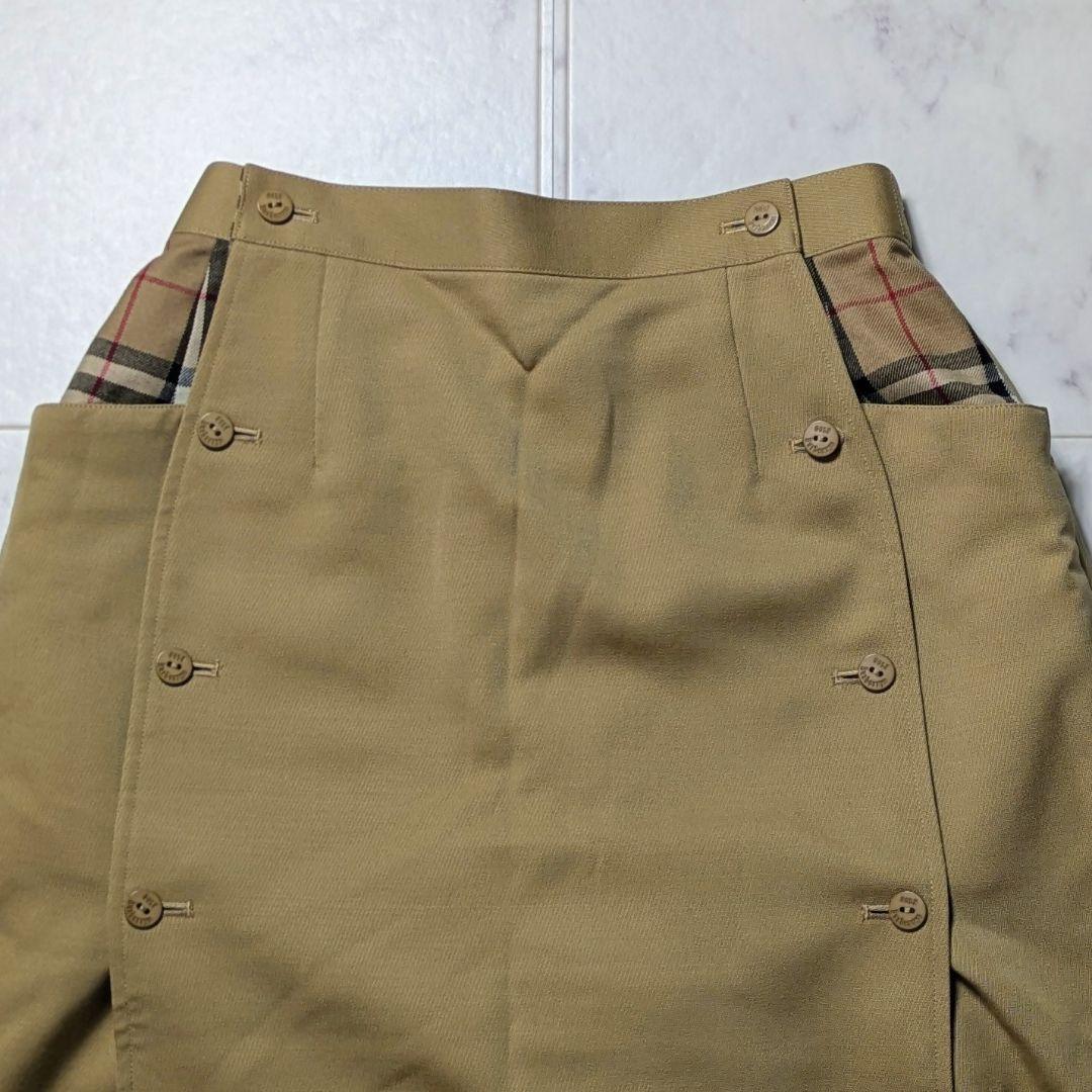 【美品】バーバリー キュロット ノバチェック リバーシブル M
