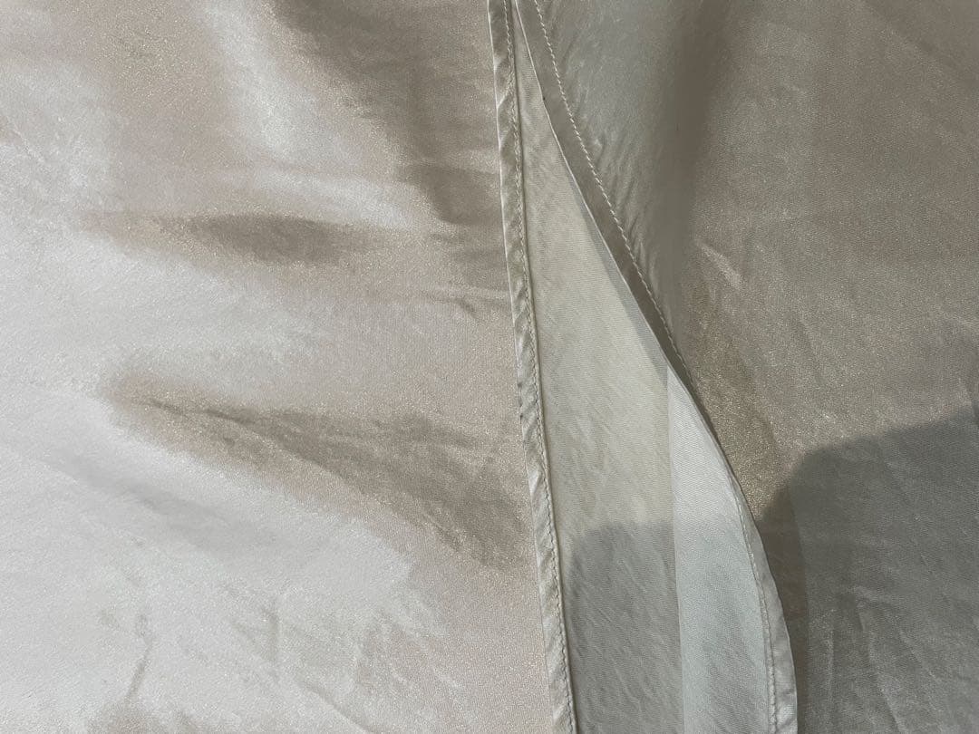スカート ace long skirt ecru 01