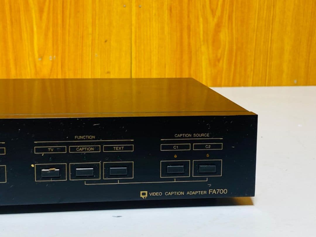 FUTEK FA700 ビデオキャプションアダプター ブラック