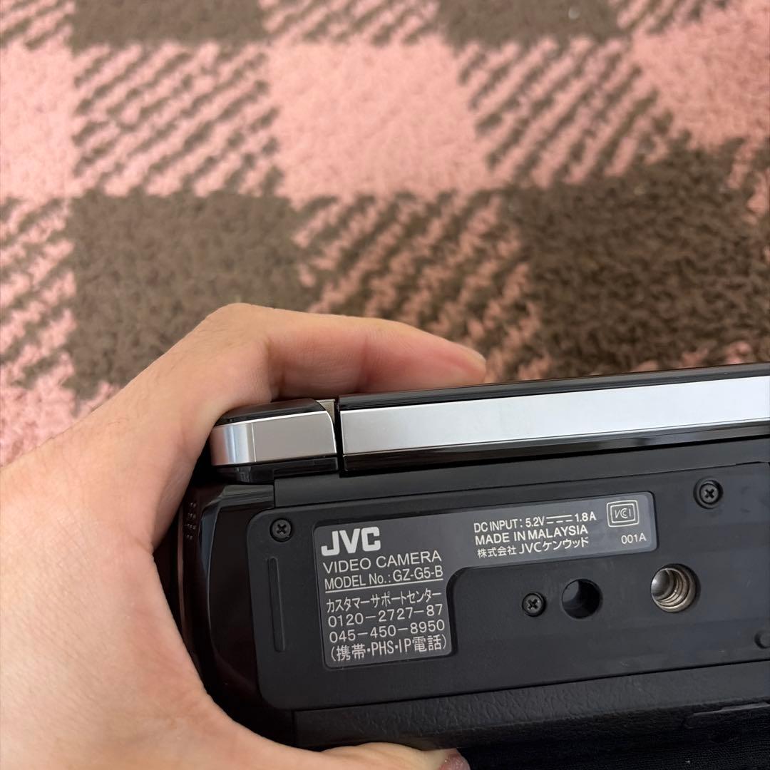 JVC everio gz-g5-b フルHDビデオカメラ Ｆ1.2