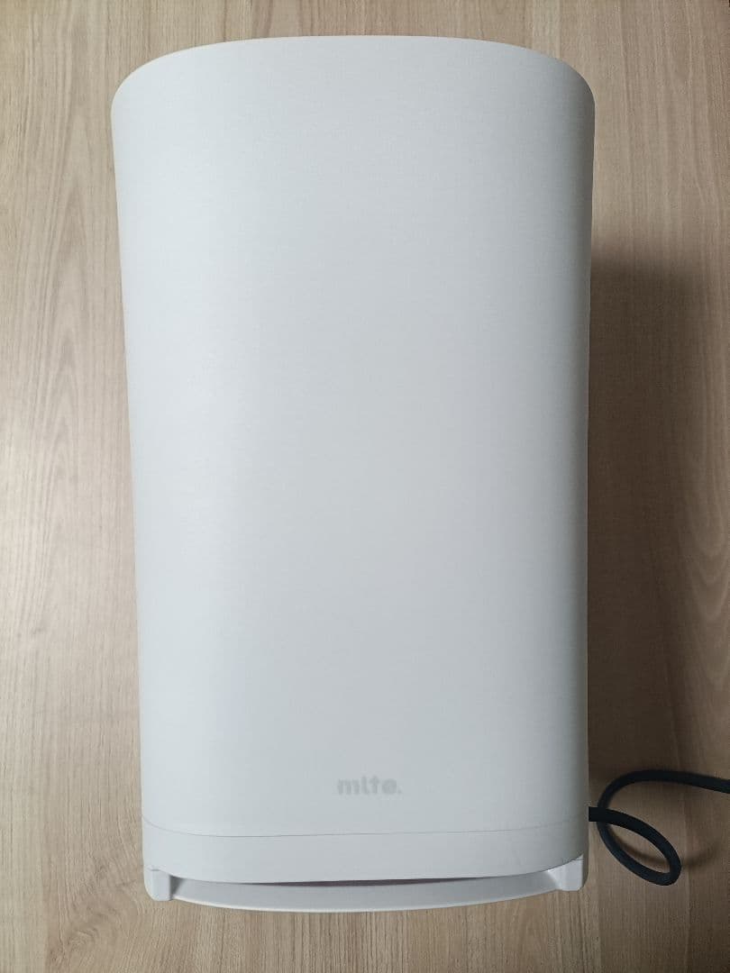 ★超美品★シービージャパン mlte 電動ちりとり ホワイト MR-05FC