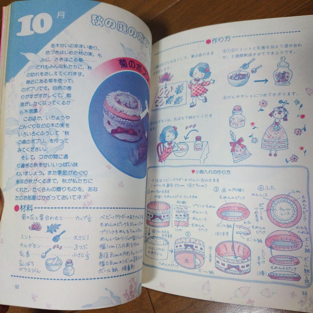希少本 美品 ゆめのポプリノート ヴィンテージ少女コミック