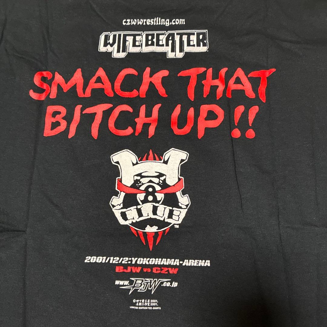 新品　未使用　00s CZW ワイフビーター　Tシャツ　プロレス　Tシャツ