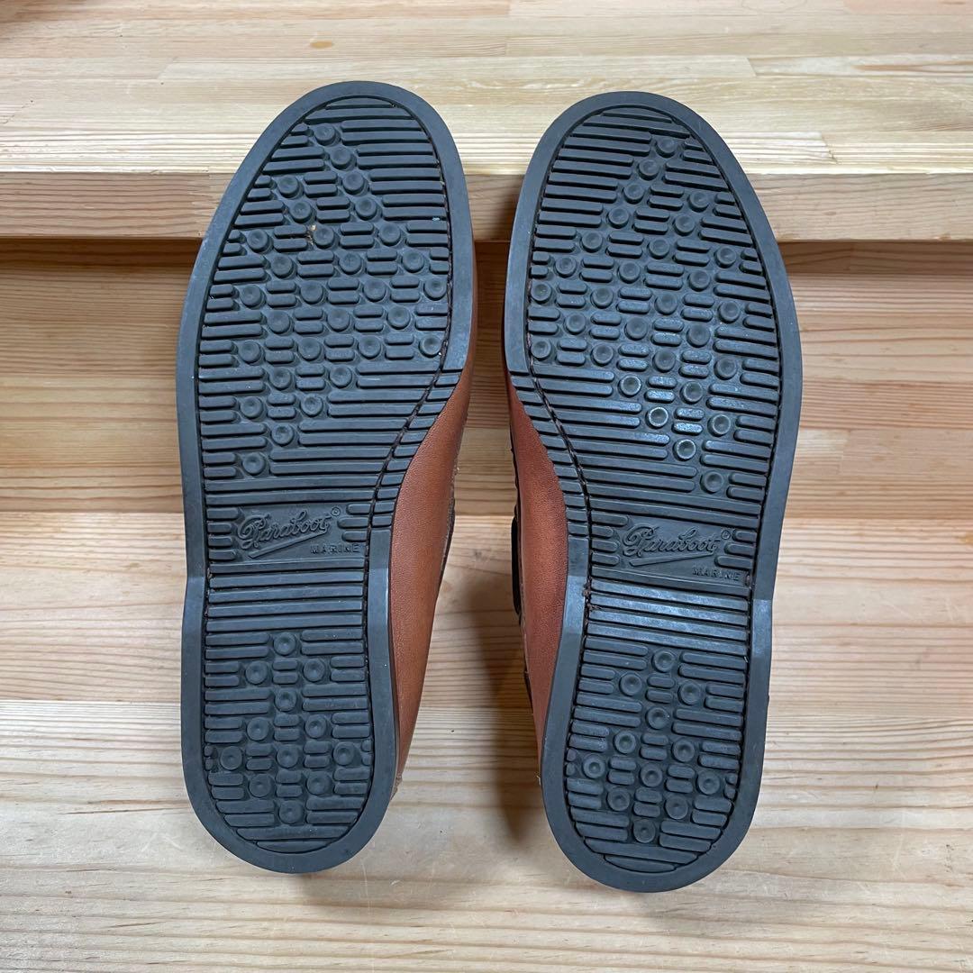 【美品】パラブーツ　ビームス　ローファー　デッキシューズ　ブラウン　UK7